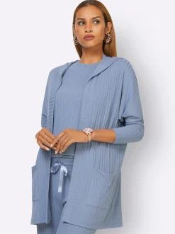 Homewear|Homewear|feel good Jacke taubenblau