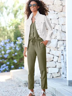 Jacken|heine Jacke mit Hemdkragen ecru