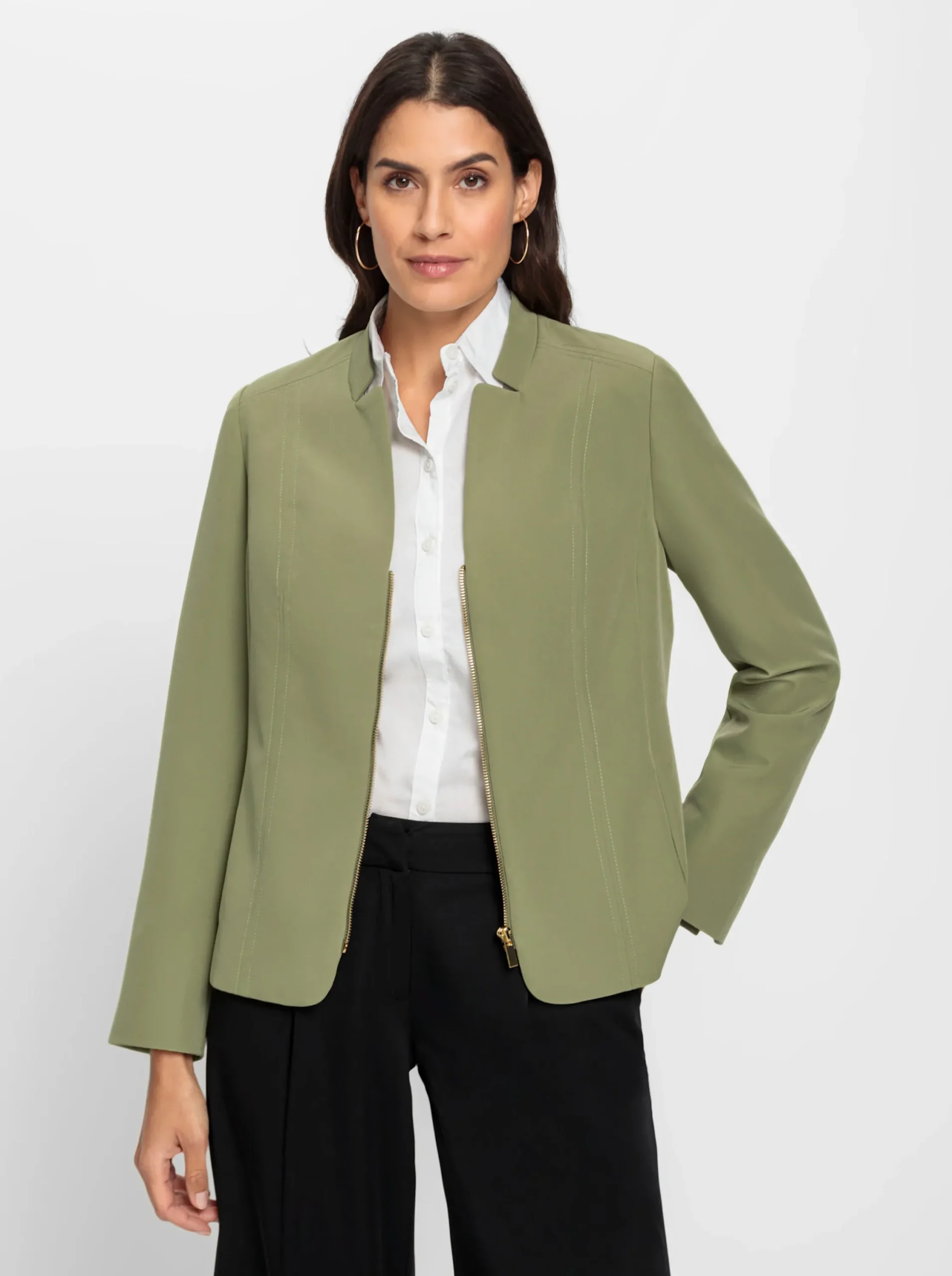 Blazer| Jackenblazer in bügelfreier Qualität schilf