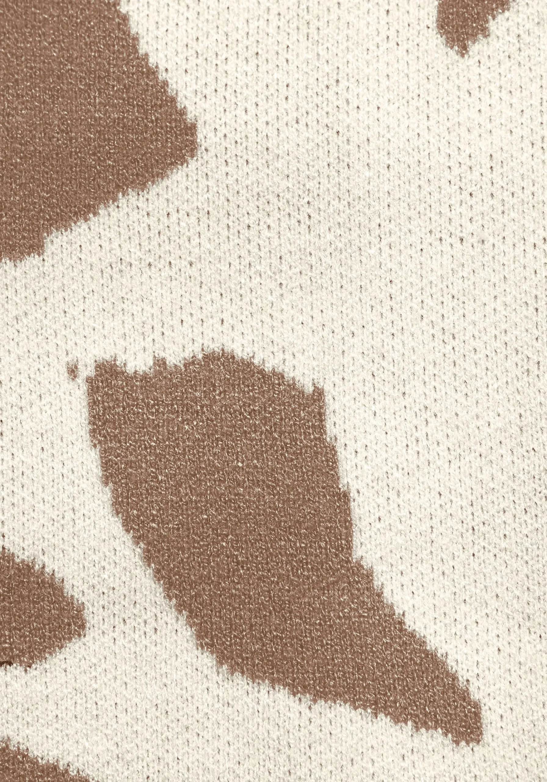 Pullover|LASCANA Jacquardpullover creme-camelfarben