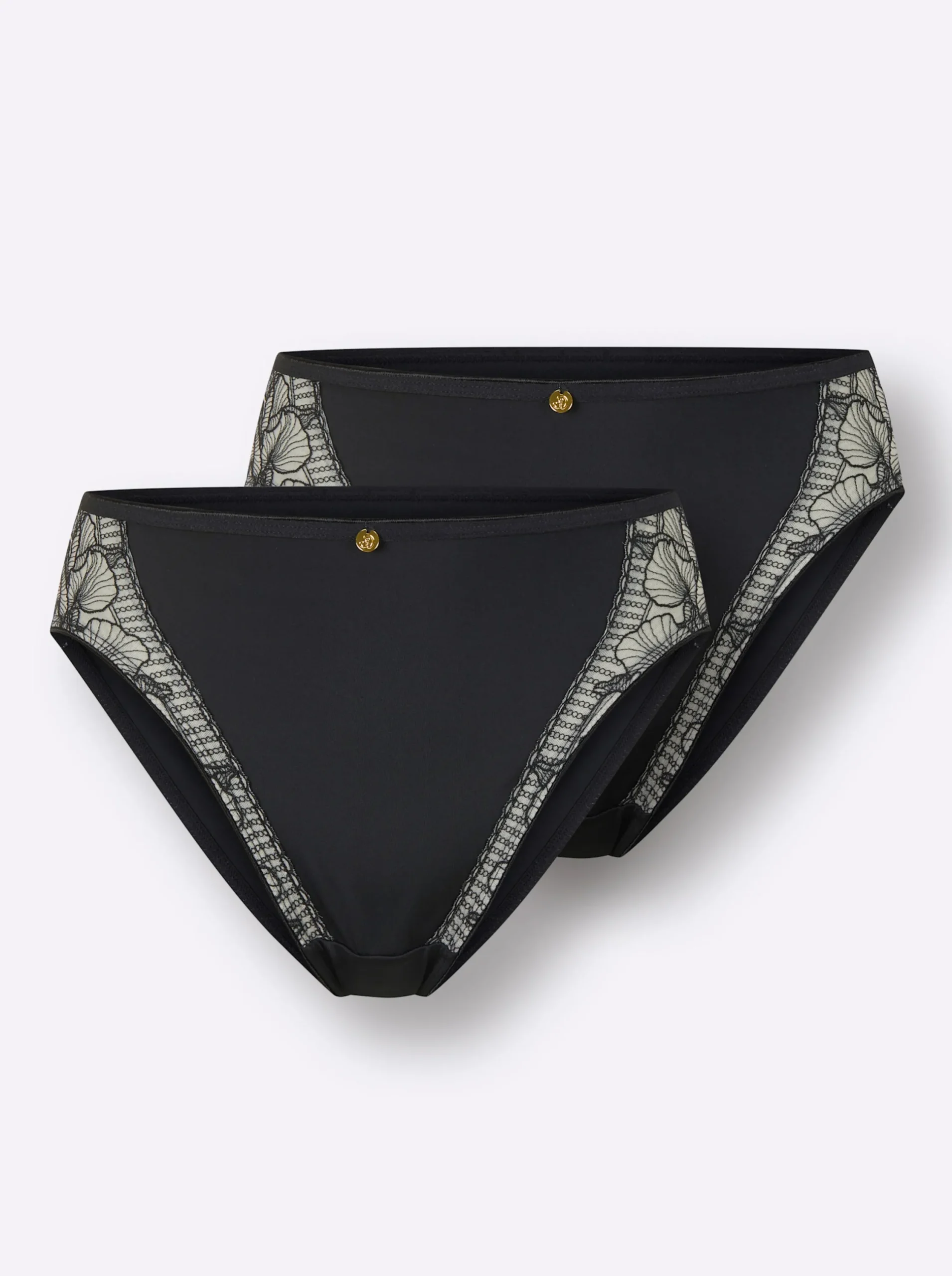 Unterhosen|wäschepur Jazzpants elfenbein-schwarz