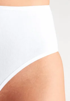Unterhosen|petite fleur Jazz-Pants Slips weiß