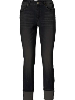 Strandmode|heine 7/8-Jeans blackdenim