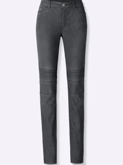Jeans| Jeans im Biesen black-denim