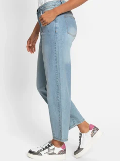 Jeans| Jeans im Mom-Schnitt blue-bleached