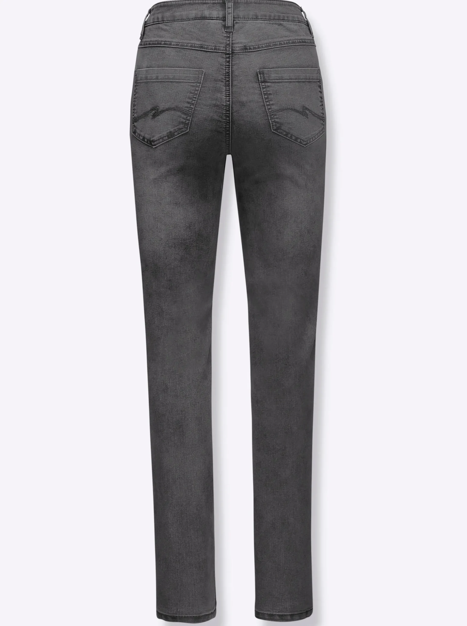 Basics| Jeans in Baumwoll-Stretch-Qualität greydenim
