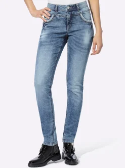 Jeans|heine Jeans mit Stretch-Anteil blue-bleached