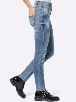 Jeans|heine Jeans mit Stretch-Anteil blue-bleached