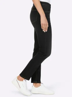 Jeans|heine Jeans mit Teilnungsnähten blackdenim