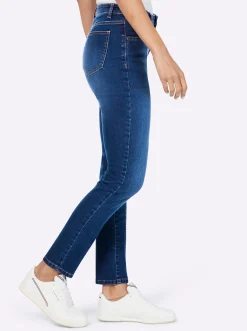 Jeans|heine Jeans mit Teilnungsnähten blue-stone-washed