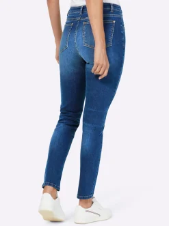Jeans|heine Jeans mit Teilnungsnähten blue-stone-washed