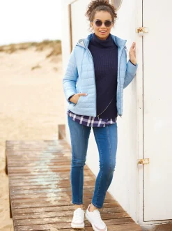 Jeans|heine Jeans mit Teilnungsnähten blue-stone-washed