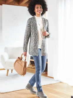 Jeans|heine Jeans mit Zierstreifen, seitlich blue-bleached