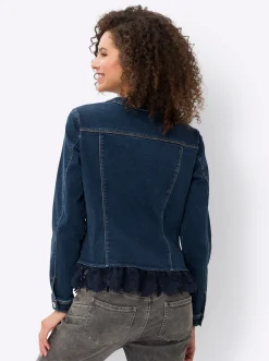 Jacken|heine Jeansblazer blue-stone-washed