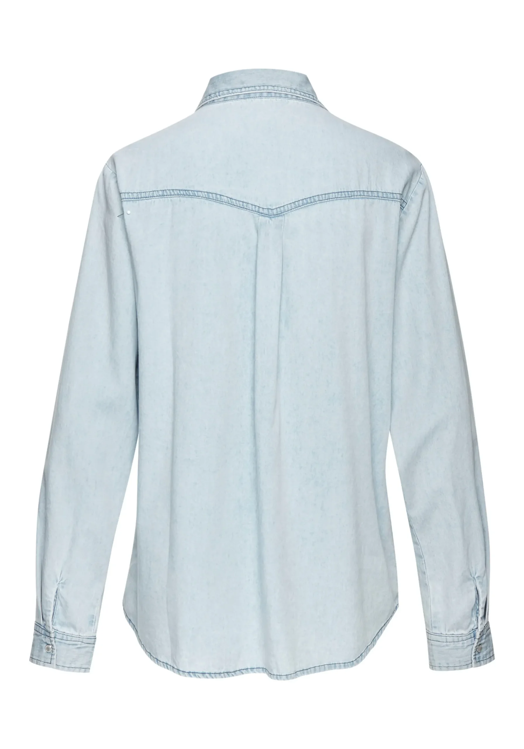 Strandmode|Blusen|Buffalo Jeansbluse lightbluewashed
