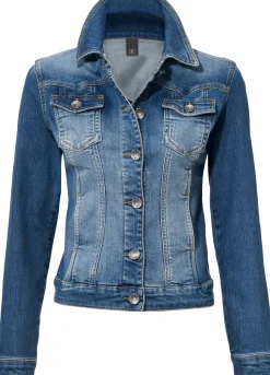 Jacken|heine Jeans-Jacke bluedenim