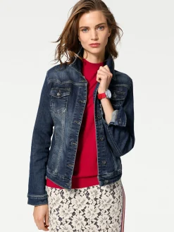 Jacken|heine Jeans-Jacke darkused
