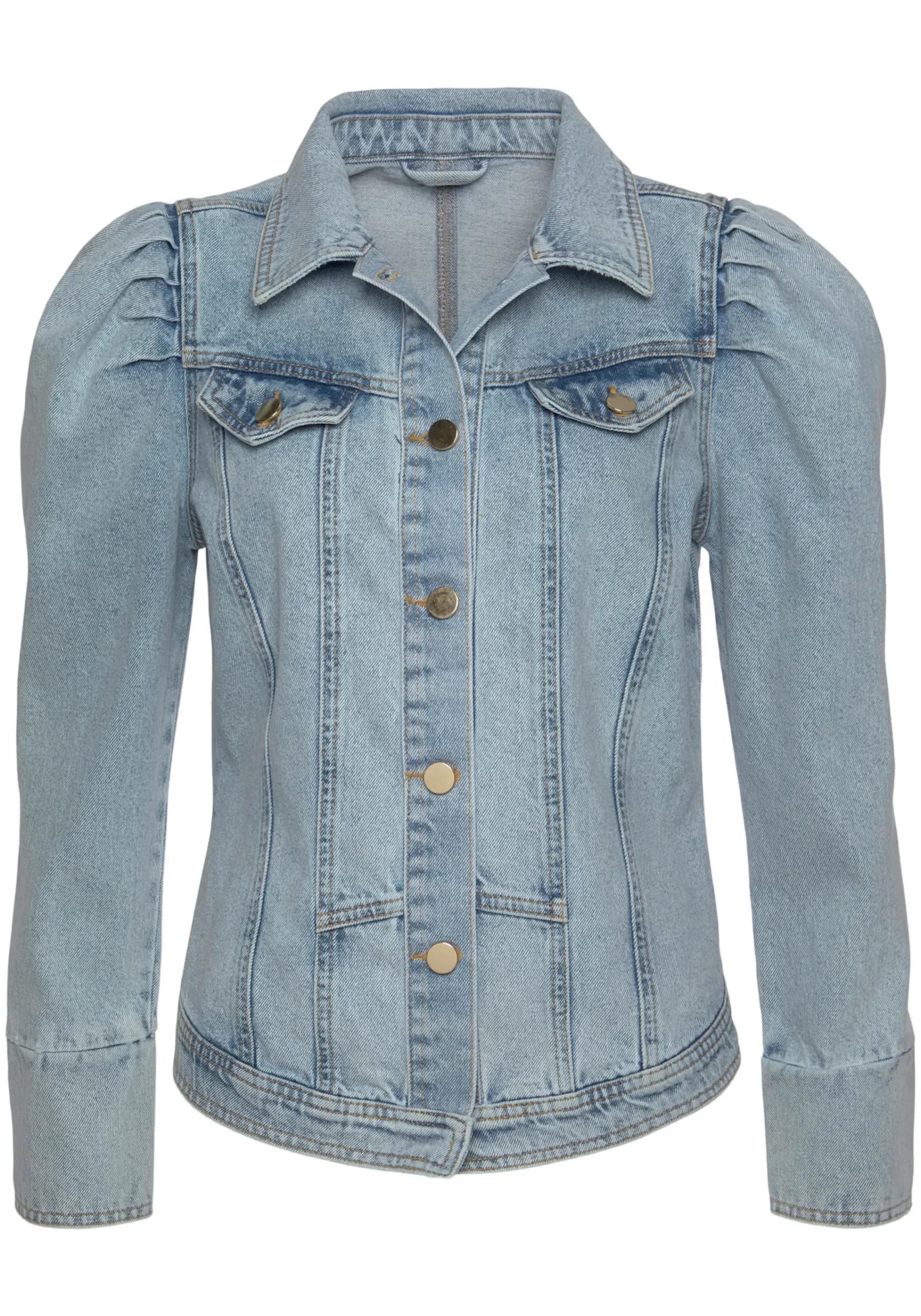 Jacken|Vivance Jeansjacke blue-washed