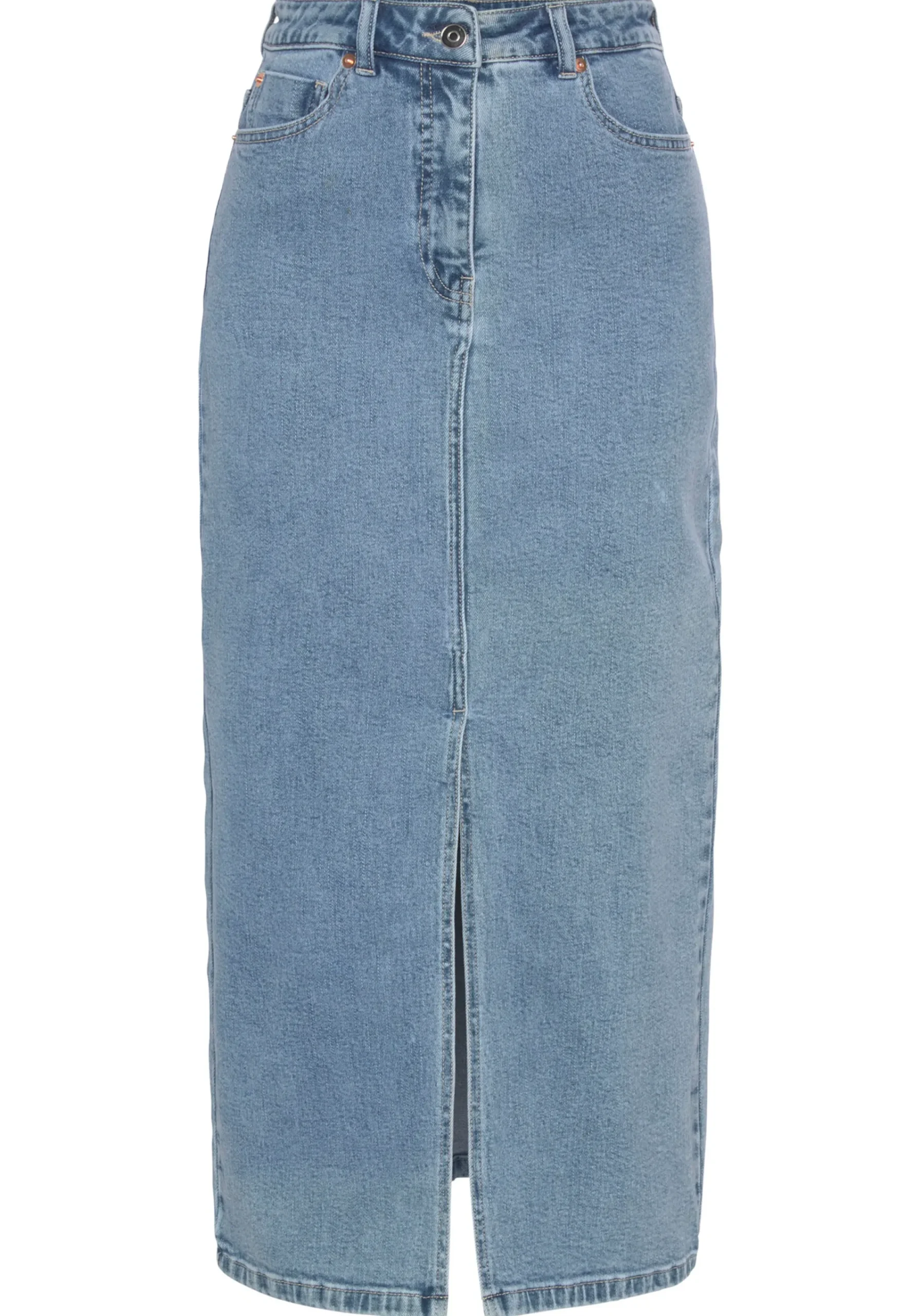 Röcke|Buffalo Jeansrock lightbluewashed