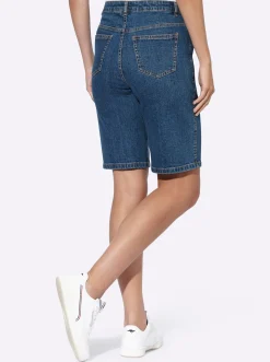 Jeans|heine Jeansshort in 5-Pocket-Form blue-stone-washed