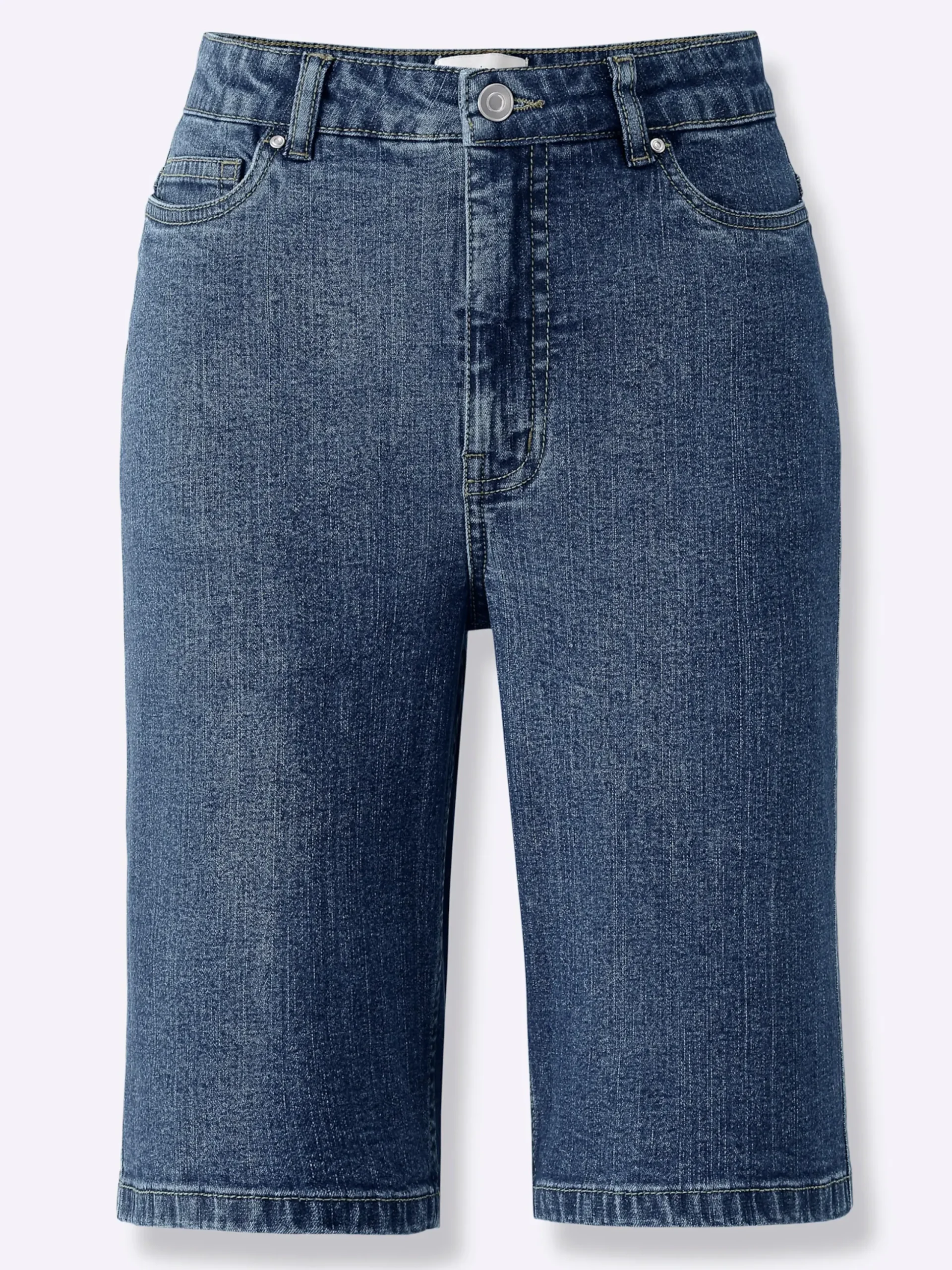 Jeans|heine Jeansshort in 5-Pocket-Form blue-stone-washed