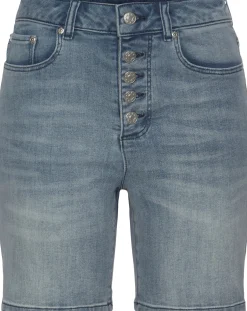Strandmode|Buffalo Jeansshorts blue-washed