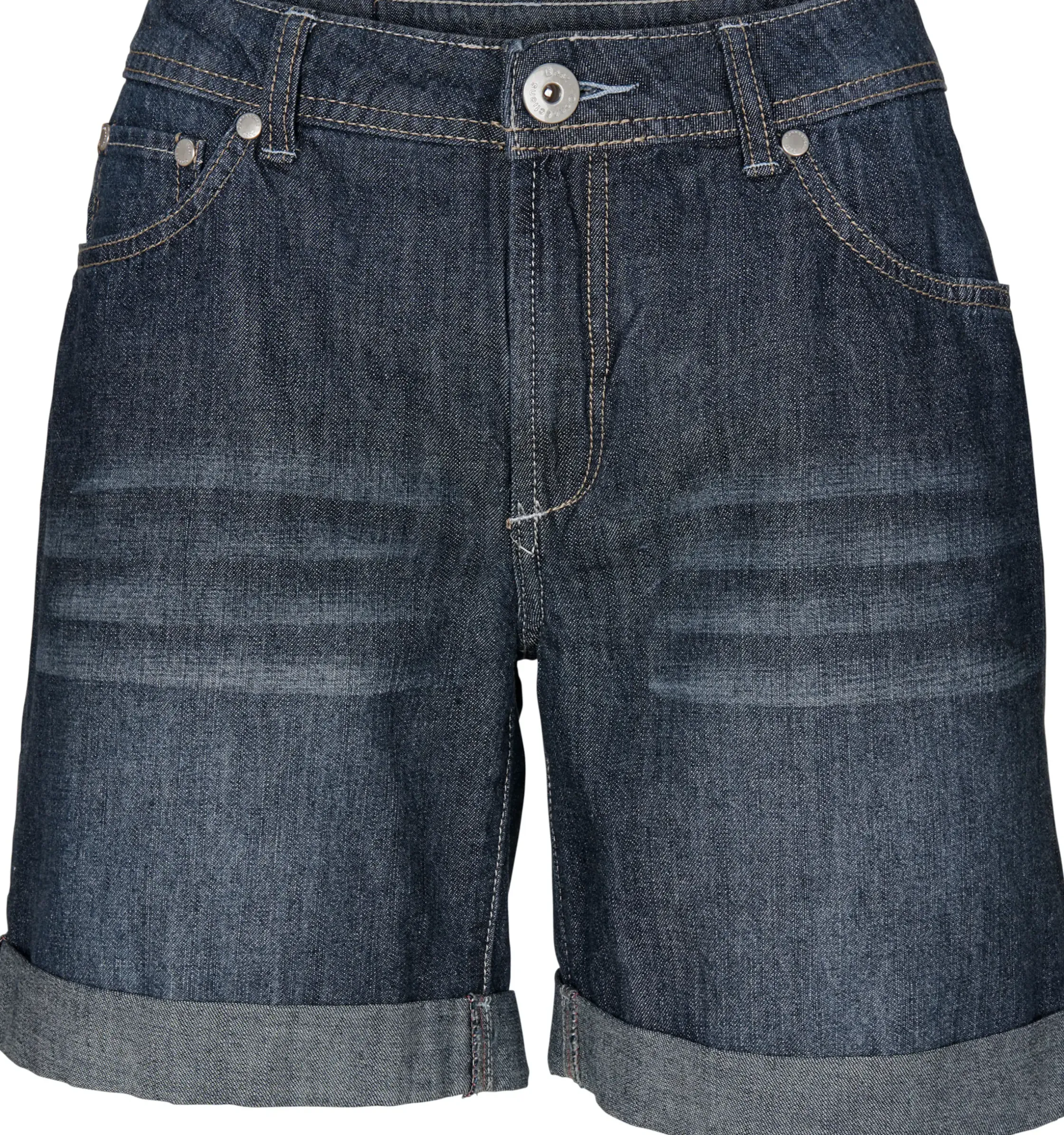 Strandmode|heine Jeans-Shorts darkdenim