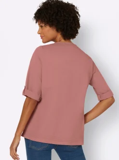 Blusen| Jeans-Tunika rosenholz