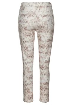 Strandmode|Hosen|LASCANA 7/8-Jeggings hellbraunbedruckt