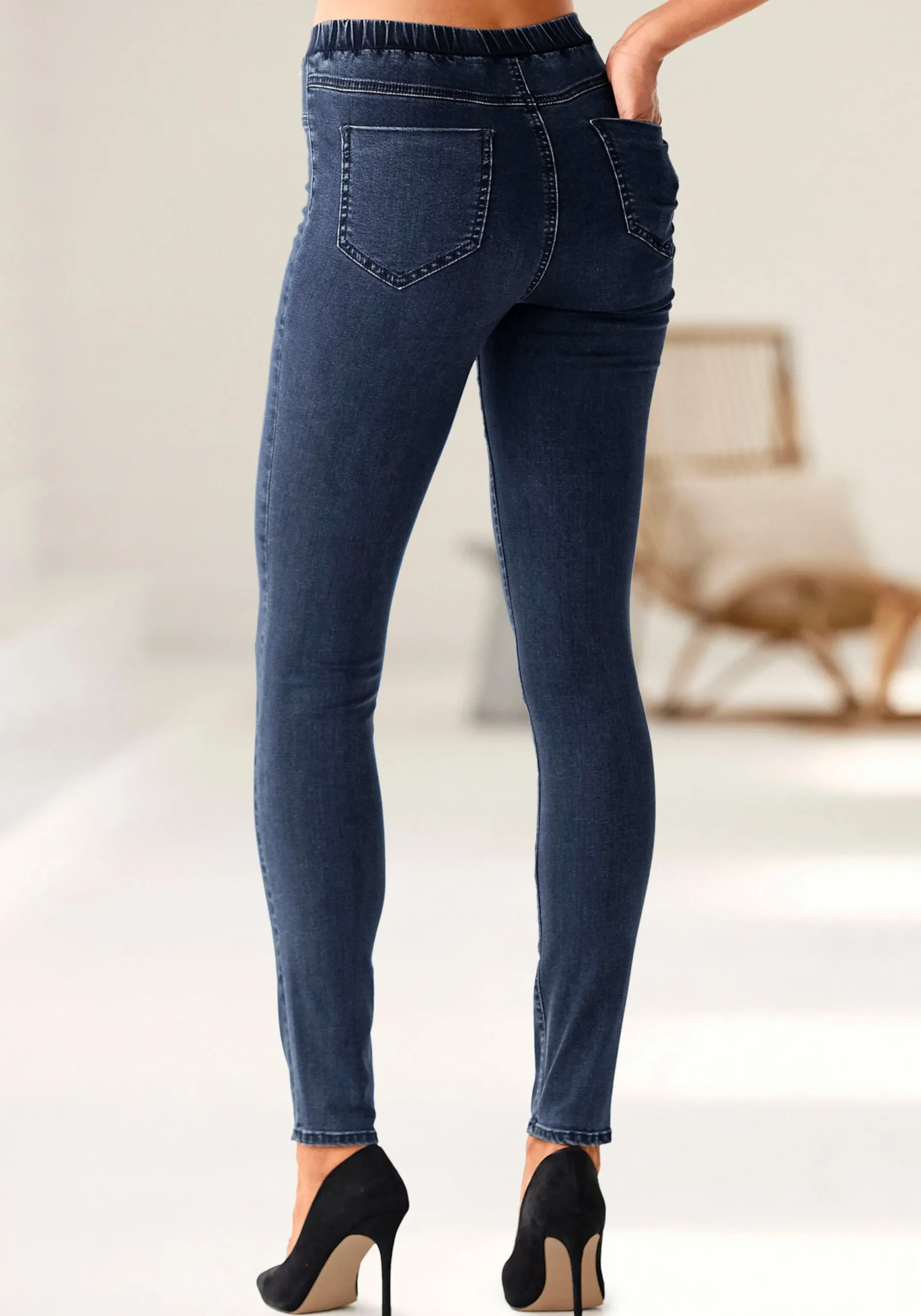 Strandmode|Buffalo Jeggings jeansblau