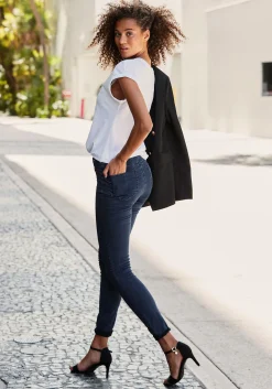 Strandmode|Buffalo Jeggings jeansblau