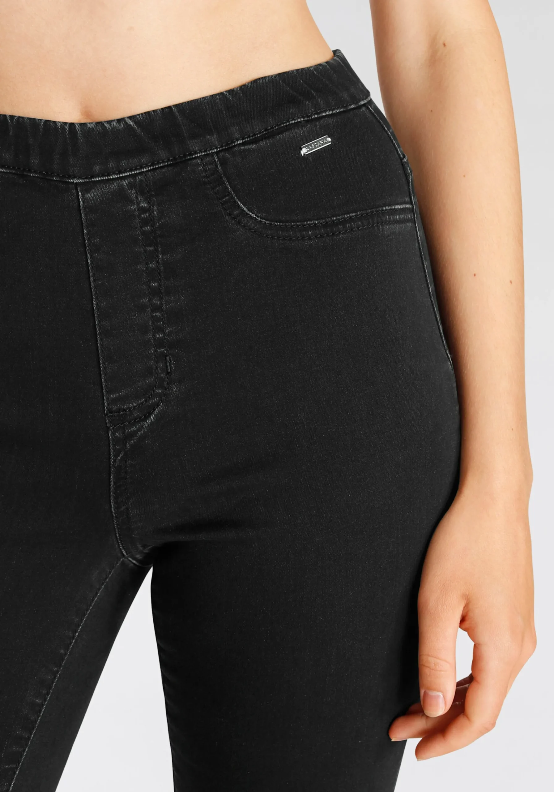 Strandmode|Hosen|Buffalo Jeggings schwarz-jeans