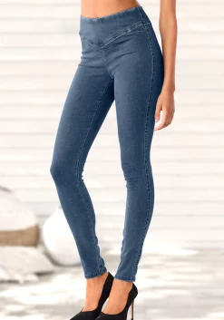 Strandmode|Hosen|Buffalo Jeggings jeansblau-blau