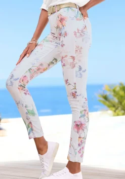Hosen|LASCANA 7/8-Jeggings buntbedruckt