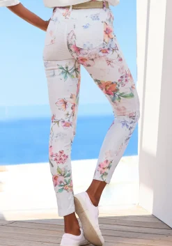 Hosen|LASCANA 7/8-Jeggings buntbedruckt