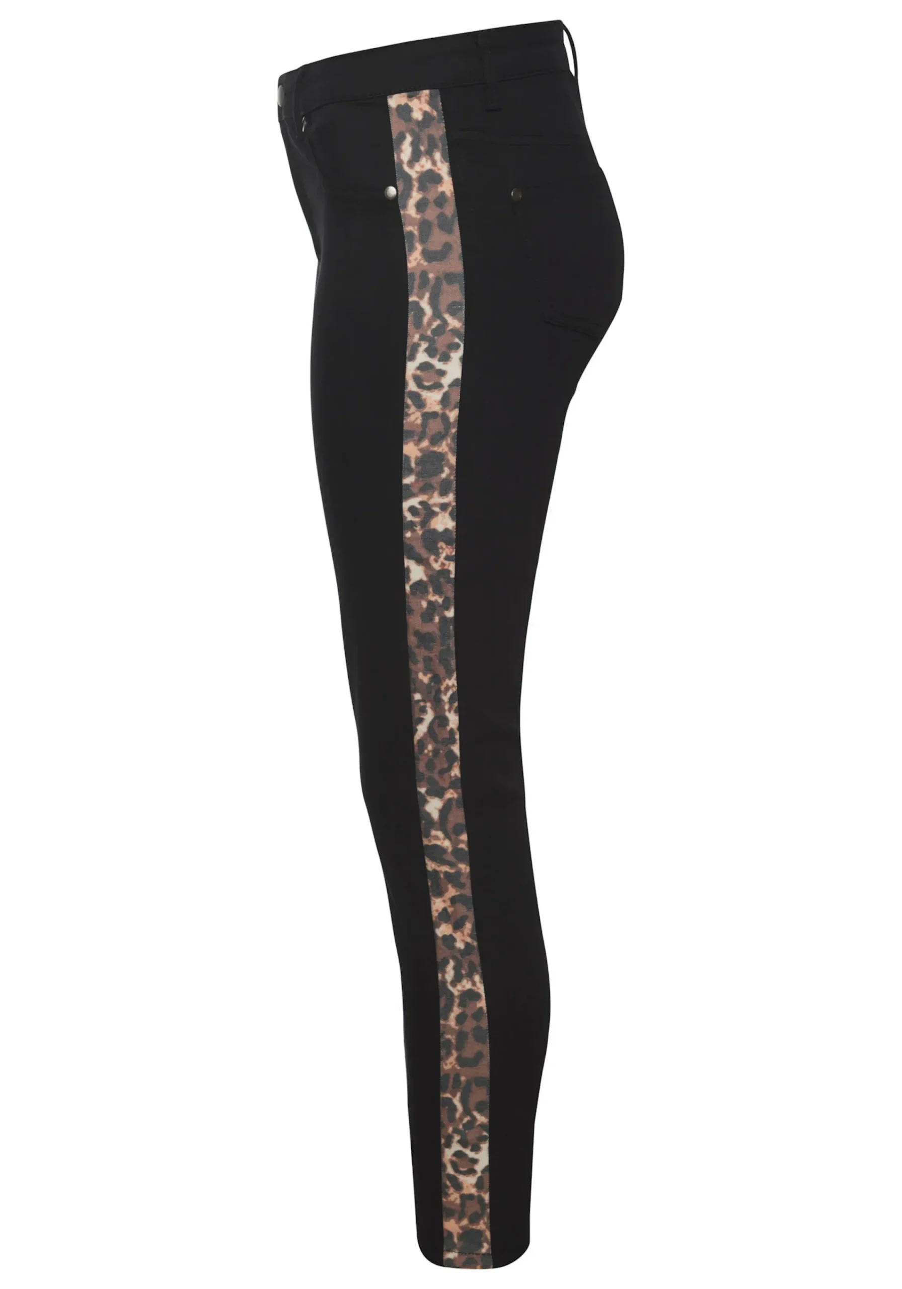 Strandmode|LASCANA 7/8-Jeggings schwarz-animal