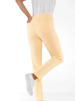 Jeans| Jeggings in schmaler Form vanille