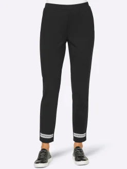 Hosen|heine Jersey-Hose schwarz