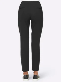 Hosen|heine Jersey-Hose schwarz