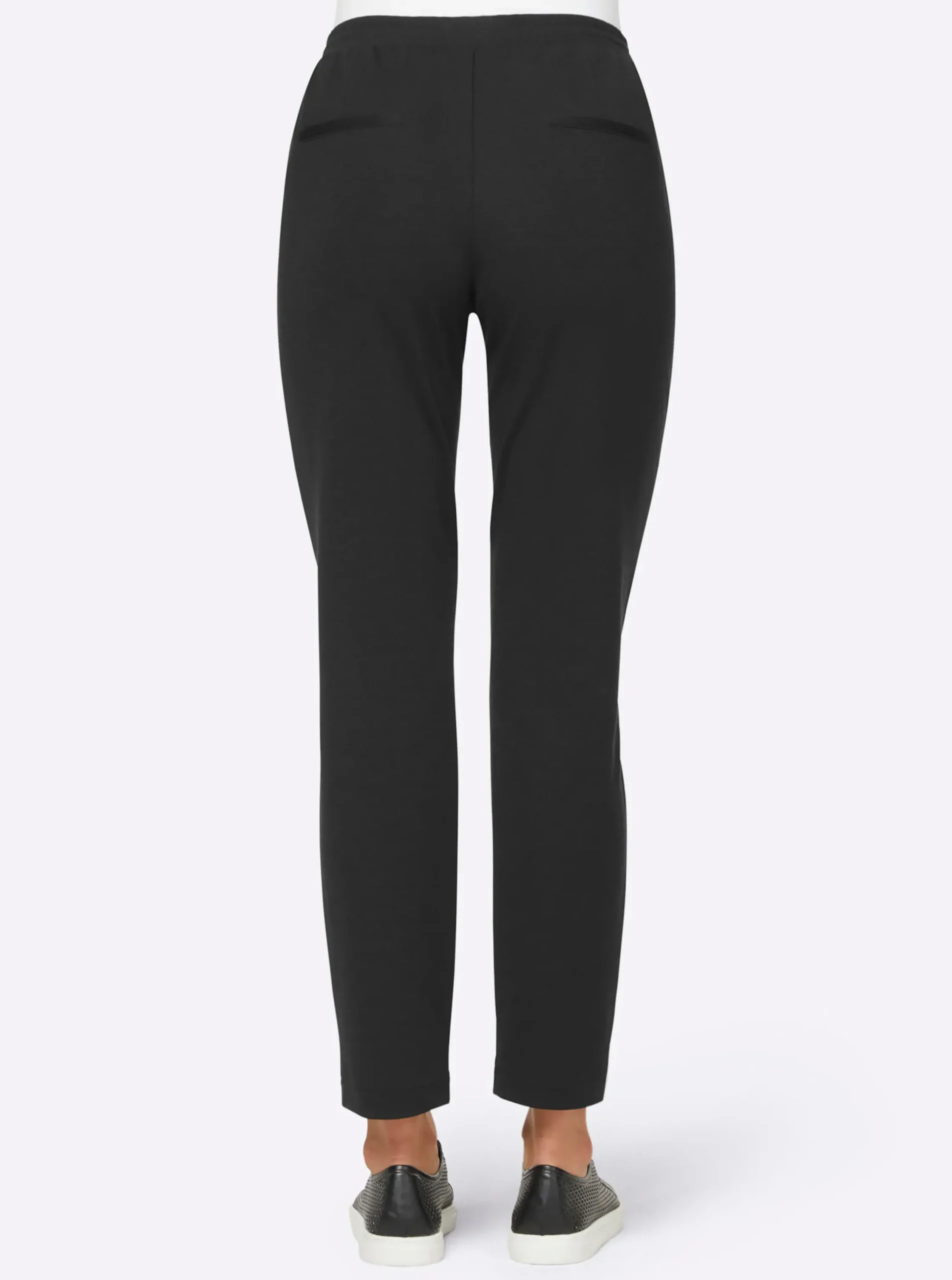 Hosen|heine Jersey-Hose schwarz
