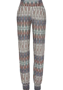 Strandmode|Vivance Jerseyhose buntbedruckt