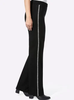 Hosen|heine Jersey-Hose schwarz