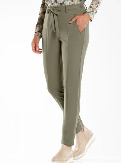 Hosen| Jerseyhose inklusive Bindegürtel khaki