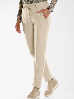 Hosen| Jerseyhose inklusive Bindegürtel sand