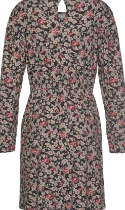 Strandkleider|Kleider|LASCANA Jerseykleid schwarz-bedruckt