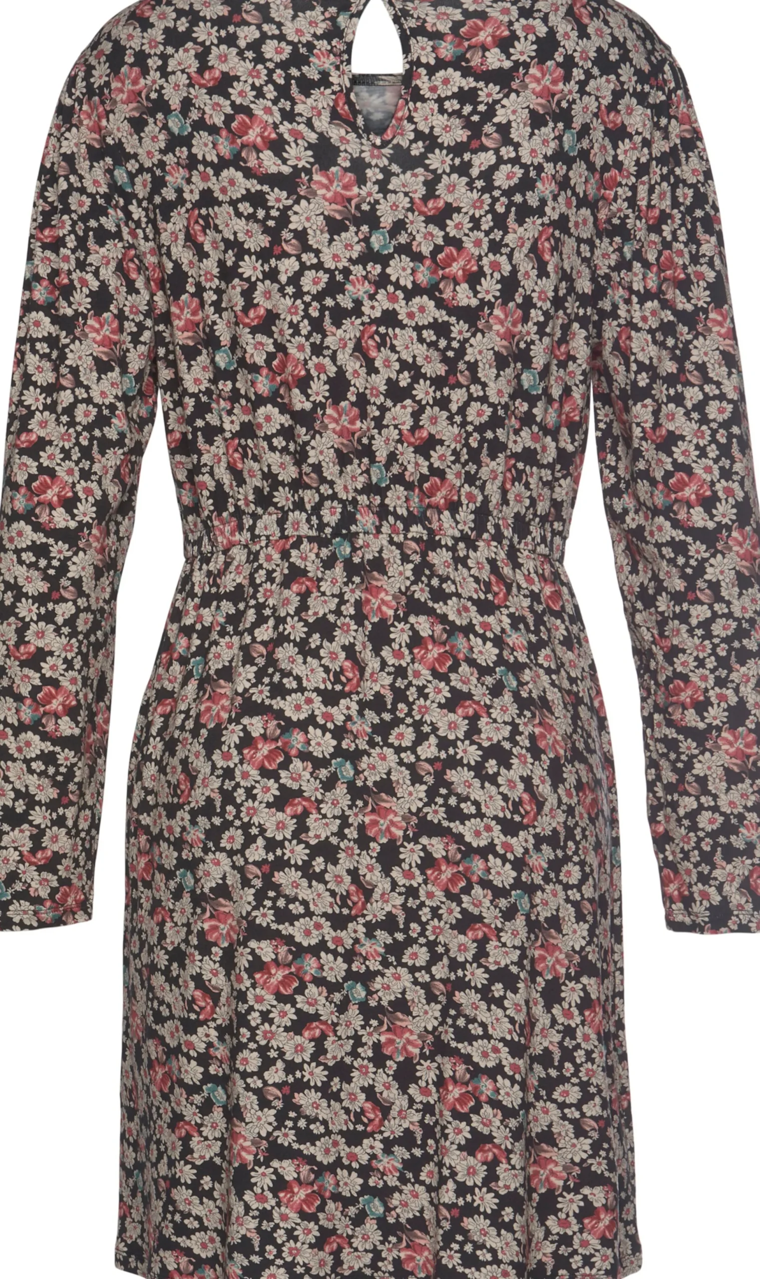 Strandkleider|Kleider|LASCANA Jerseykleid schwarz-bedruckt