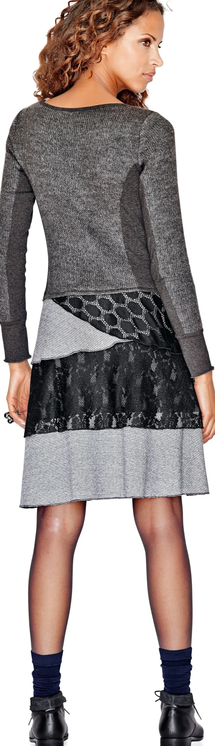 Kleider|heine Jerseykleid schwarz