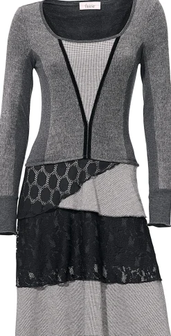 Kleider|heine Jerseykleid schwarz
