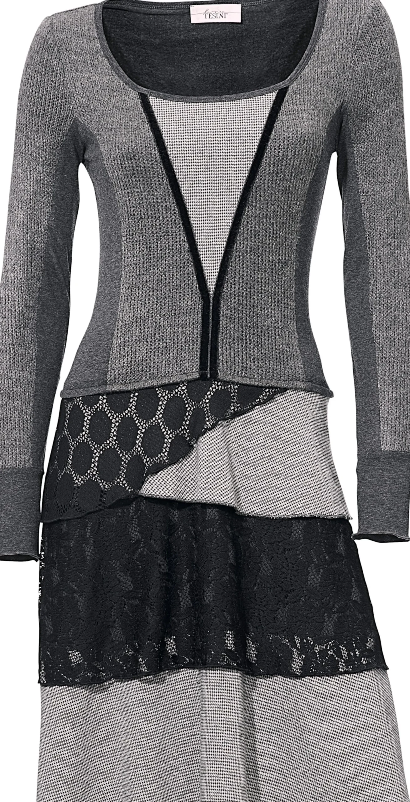 Kleider|heine Jerseykleid schwarz