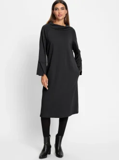 Kleider|heine Jerseykleid schwarz